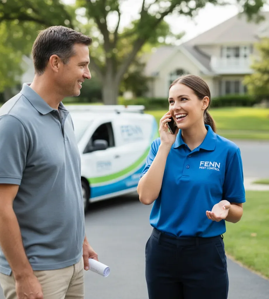 Fenn Pest Control customer support in Washington